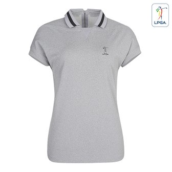LPGA 여성 플리츠 디테일 요꼬 티셔츠(L202TS525P)