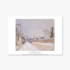 텐바이텐 Rue Eugene Moussoir at Moret,Winter - 알프레드 시슬레 010