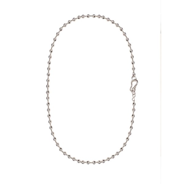 24 Mini ball hook Necklace-silver925