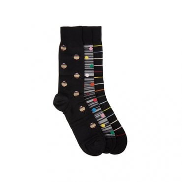 폴스미스 남성 양말 M1A SOCK TBLCK 1A (3종 세트)