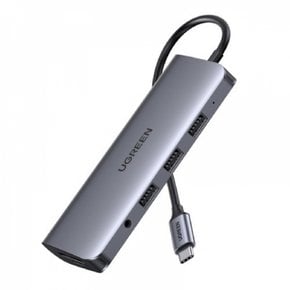 유그린 C타입 허브 올인원 멀티포트 HDMI 미러링 10in1 USB3.0 U-80133