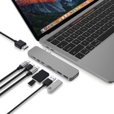 [GN28D-GRY] 하이퍼 드라이버 프로 8 IN 1 USB-C 허브