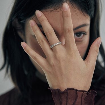 베흐트 [925 silver] Cinq.silver.219 / epais anse dew ring (54268)