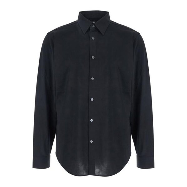 26SS 띠어리 긴팔 셔츠 J0794505 001 BLACK DOM
