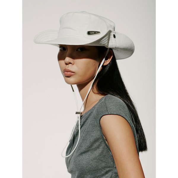 [리퍼브] COWBOY HAT , WHITE