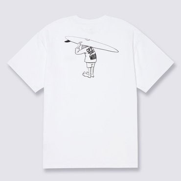 반스 반스 아티스트 컬렉션 Vans X Hanai 서프 반소매 티셔츠 VN000R61WHT1