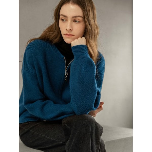 BASIC TWO-WAY KNIT CARDIGAN_NWCA4176 (BLUE)