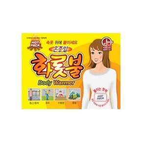온종일 화롯불 붙이는 핫팩 파스부착형 40g 1개
