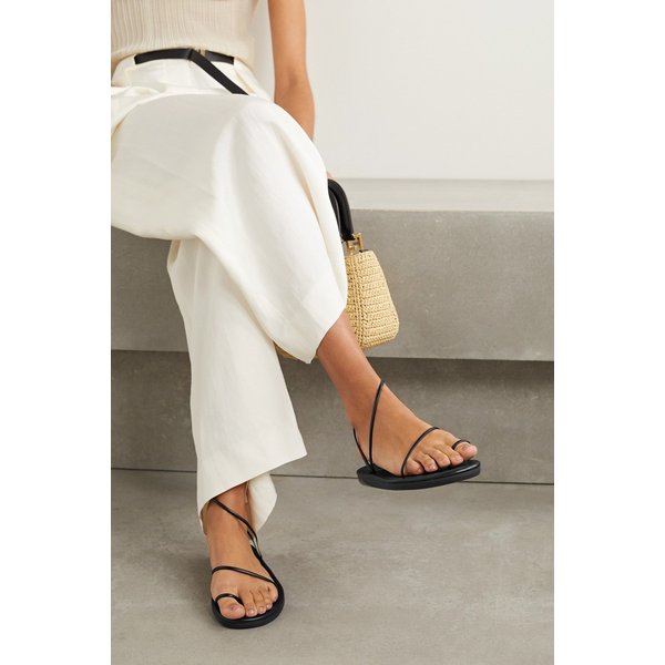 칸시즈 인조 가죽 샌들 블랙 2499567820127476