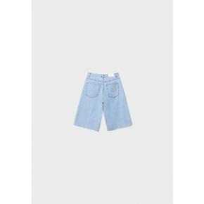 멀티포켓 데님 버뮤다 쇼츠 1384/670 BLUE DENIM