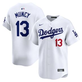 [해외] 1067689 나이키 MLB Max Muncy LA 다저스 홈 리미티드 플레이어 저지 화이트