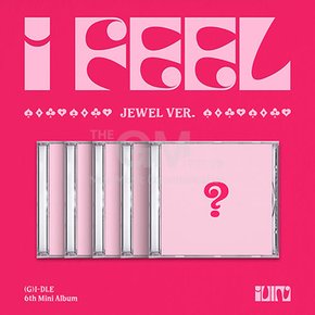 1CD_(여자)아이들 - 미니6집 [I feel] (Jewel Ver.)[앨범5종 중 랜덤1종]