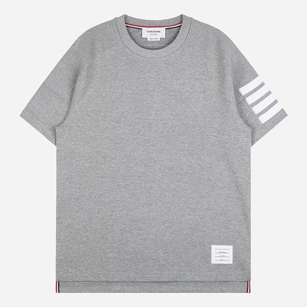 [시흥점] 6S MJS246A 07323 055 사선 완장 반팔 티셔츠 그레이