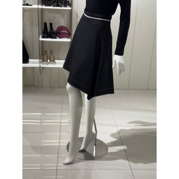 [파주점] 허리 자카드 밴딩 스커트(EQ4WS063)