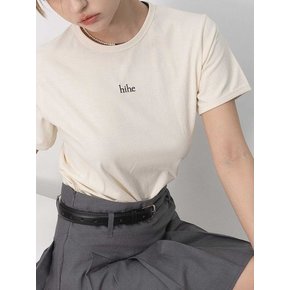 Small Logo Top / Ivory