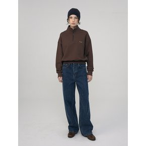 Basic Half Zip-Up Sweatshirt (2color)