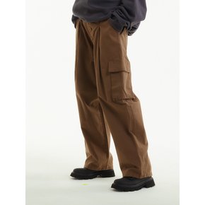 와이드 카고팬츠 브라운_WIDE CAGO PANTS BROWN