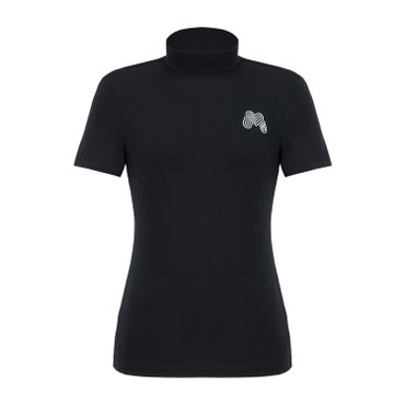MARTINE GOLF [정상가 118000원]에센셜 여성 반팔 티셔츠 블랙 (QW0EKS25339)