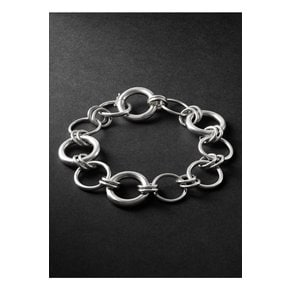 Titan Sterling Silver Chain Bracelet 실버