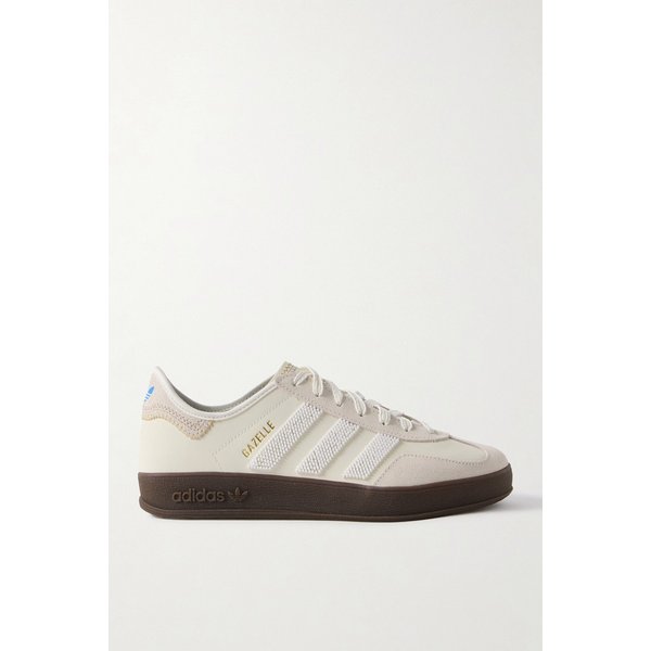 클로트 가젤 비즈 장식 스웨이드 트림 가죽 스니커즈 1647597352765925