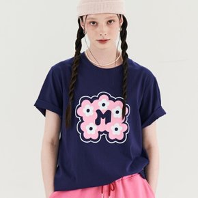 / MET signature flower t-shirt purple