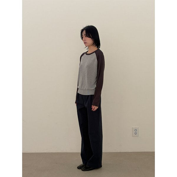 Viscose Raglan Knit_Charcoal