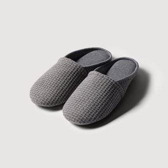 JAJU 와플 면 워셔블 거실화(남성)_그레이 J61N901275381