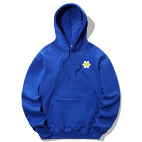 SMALL DAISY LOGO 후드티 - 블루