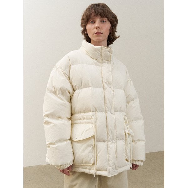 Wales Half Padding Jumper (Ivory)