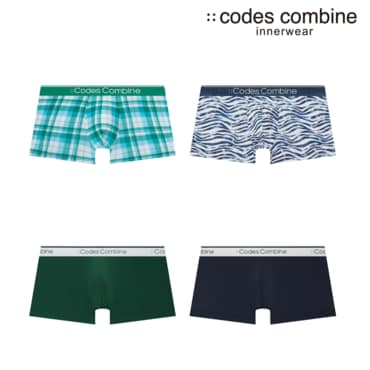 코데즈컴바인이너웨어 남성 드로즈 4종택1 (CDMDR414+445+447)
