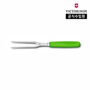 빅토리녹스 [공식] 스위스 클래식 카빙 포크 그린 - 15cm 5.2106.15L4B