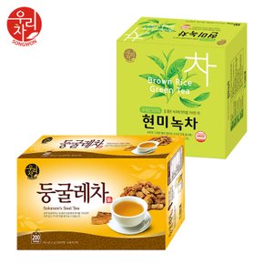 송원 현미녹차 100T + 둥굴레차 200T (300T)