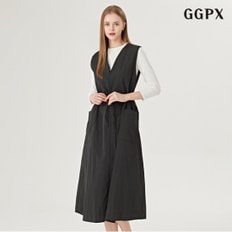 정상가:69,000원  민소매 허리 끈 포켓 데일리 롱 원피스 (GOAOW014D)