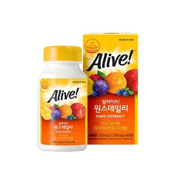 얼라이브 원스데일리 멀티비타민 60정