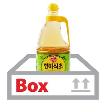  오뚜기 현미식초 1.8L 6개 박스