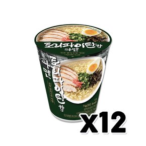 토리파이탄향 라멘 진한 닭육수 컵라면 74g x 12개