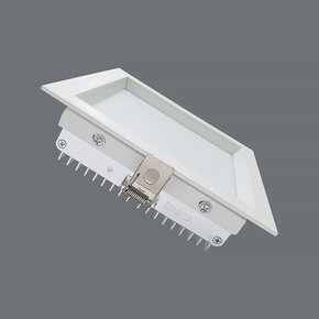 LED 5인치 다운라이트 EL-5402 12W 사각 확산 천장매입매립조명 타공120