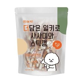 더담은 일키로 사사미와스틱껌 1kg