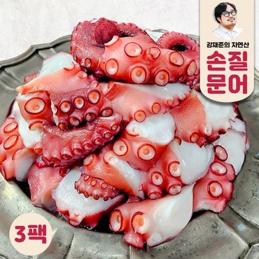  강재준 자연산 손질 문어 120g x 3팩