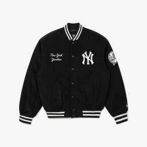 MLB 뉴욕 양키스 코듀로이 스타디움 재킷 블랙 15358008
