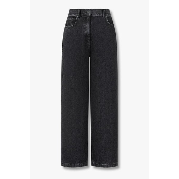 워싱 스트레이트핏 데님팬츠 9196162507099