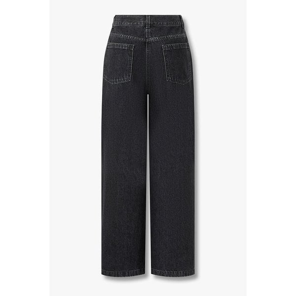 워싱 스트레이트핏 데님팬츠 9196162507099