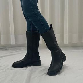 통굽 힐 첼시부츠 여자롱부츠 부츠힐 여성화 가을