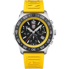 독일 루미녹스 시계 Luminox Ronda Mens Z60 블랙 Dial 워치 with Yellow Rubber 스트랩 Diver d