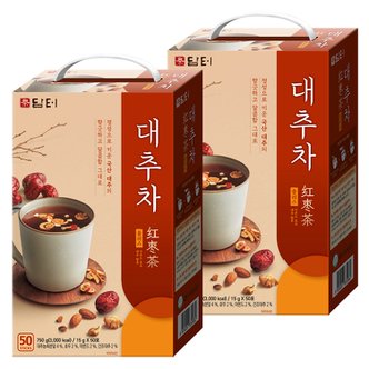  담터 대추차 플러스 50T+50T (총 100T)