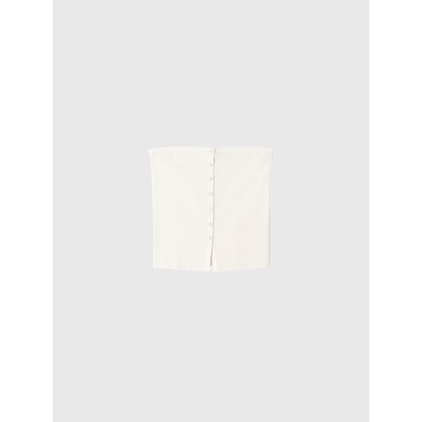 디온 니트 튜브 탑_아이보리 / DION KNIT TUBE TOP_IVORY