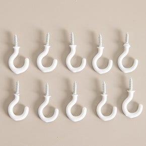 물음표나사 소 2.8cm(10개입) 인테리어 DIY 소품