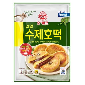 오뚜기 오쉐프 리얼 수제호떡 1kg x 1봉