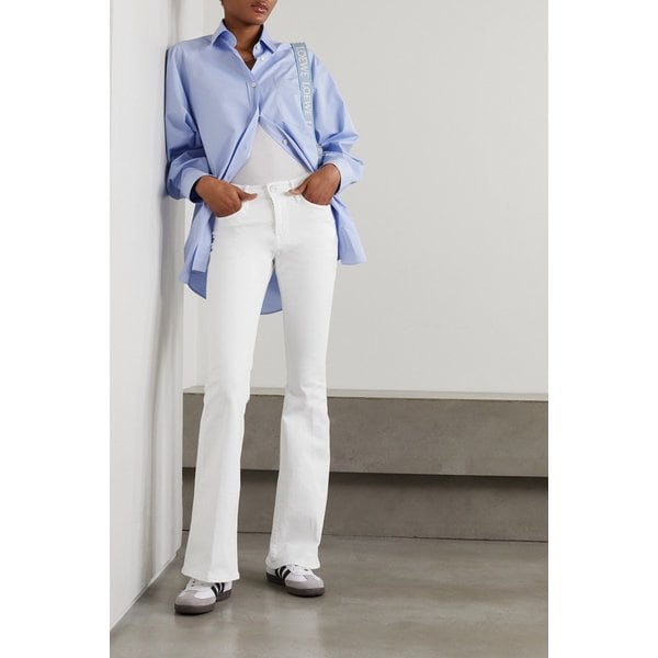 르 하이 플레어 진 화이트 8378037991492549