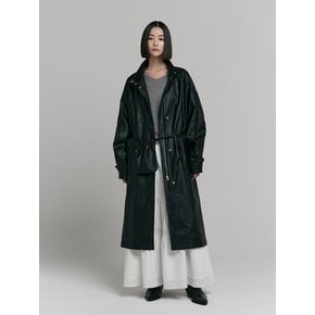 POCKET SAFARI COAT [BLACK]